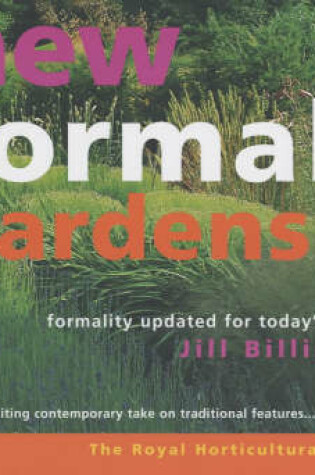 Cover of New Formal Gardens