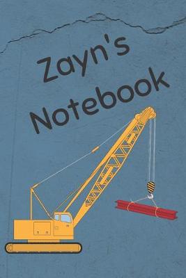 Book cover for Zayn's Notebook