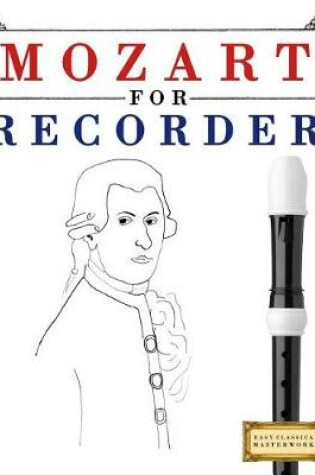 Cover of Mozart for Recorder