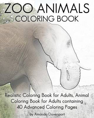 Cover of Zoo Animals Coloring Book