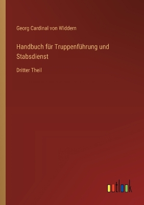 Book cover for Handbuch für Truppenführung und Stabsdienst