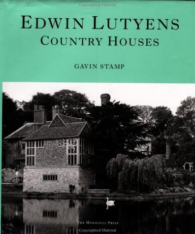 Book cover for Edwin Lutyens Country Houses