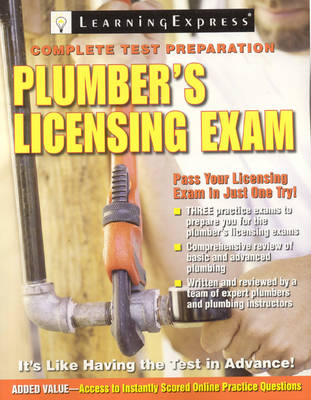 Cover of Plumber's Licensing Exam