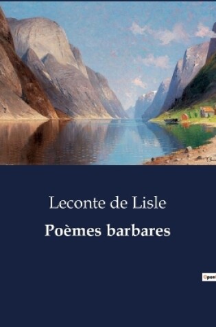 Cover of Po�mes barbares