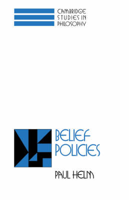 Book cover for Belief Policies