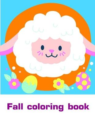 Book cover for Fall coloring book