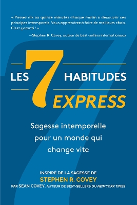 Book cover for Les  7 Habitudes express