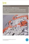 Book cover for Resource efficiency, site operation and handover