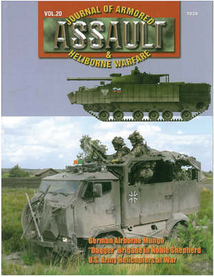 Book cover for 7820: Assault: Journal of Armoured and Heliborne Warfare Vol 20