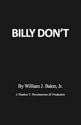 Book cover for Billy Don't