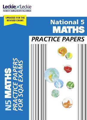 Book cover for National 5 Maths Practice Papers
