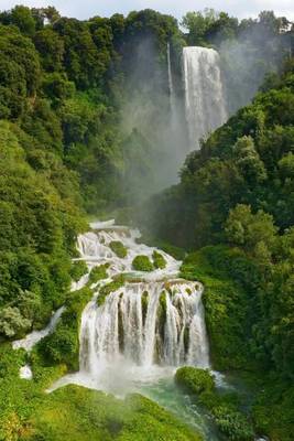 Book cover for Marmore Waterfalls (Cascata Delle Marmore) Umbria Italy Journal