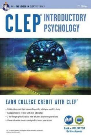 Cover of Clep(r) Introductory Psychology Book + Online