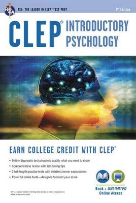 Cover of Clep(r) Introductory Psychology Book + Online