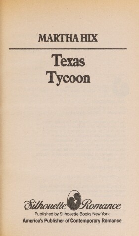 Book cover for Texas Tycoon