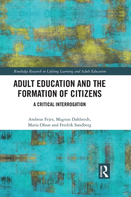 Cover of Adult Education and the Formation of Citizens