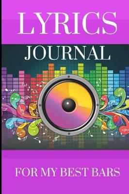 Book cover for Lyrics Journal