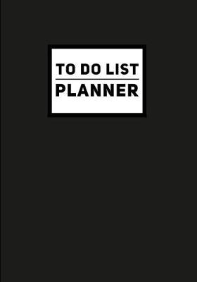 Book cover for To Do List Planner