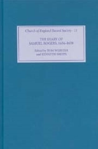 Cover of The Diary of Samuel Rogers, 1634-1638