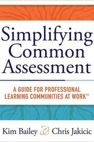 Cover of Simplifying Common Assessment
