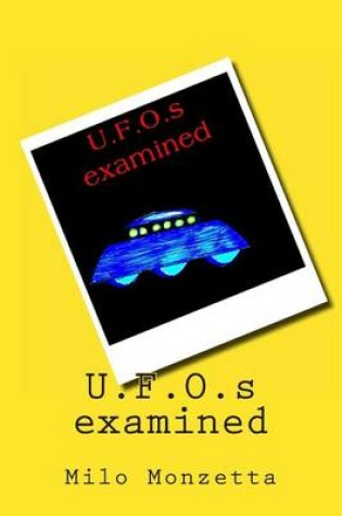 Cover of U.F.O.s examined