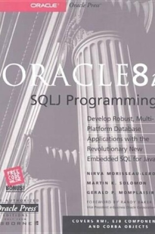 Cover of Oracle8i SQLJ Programming