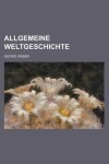 Book cover for Allgemeine Weltgeschichte