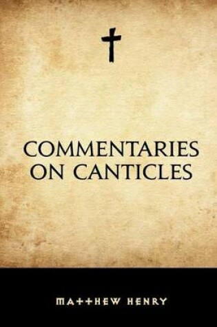 Cover of Commentaries on Canticles