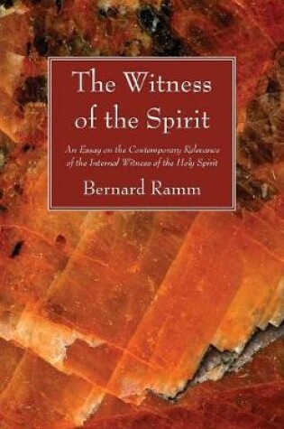 Cover of The Witness of the Spirit