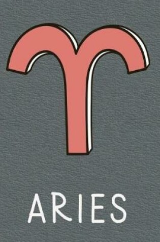 Cover of Aries Zodiac Sign Notebook