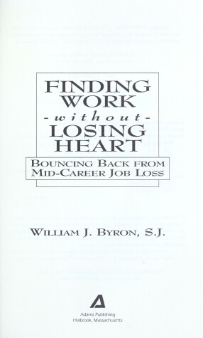 Book cover for Finding Work without Losing Heart