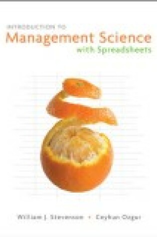 Cover of Introduction to Management Science with Spreadsheets