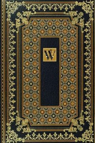 Cover of Gold Label Monogram W Notebook