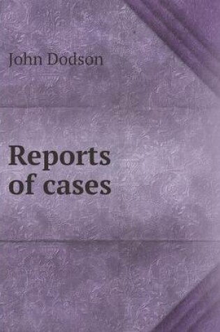 Cover of Reports of cases