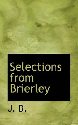 Book cover for Selections from Brierley