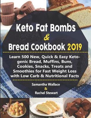 Book cover for Keto Fat Bombs & Bread Cookbook 2019