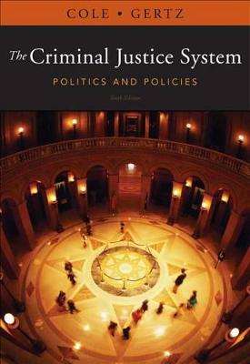 Book cover for The Criminal Justice System