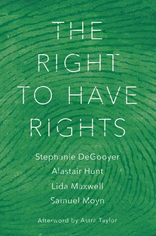Cover of The Right to Have Rights