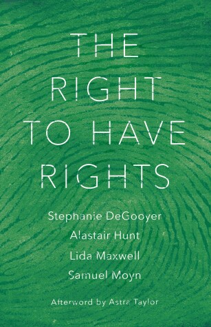 Book cover for The Right to Have Rights