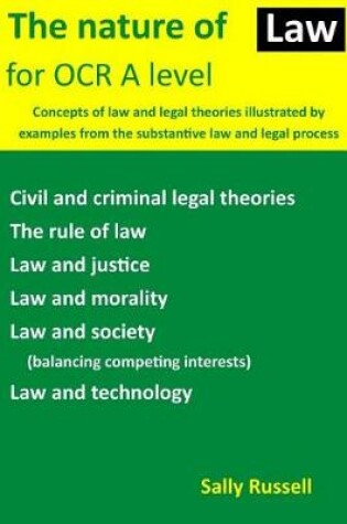 Cover of The Nature of Law for OCR A level