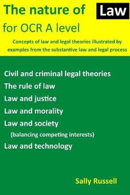 Book cover for The Nature of Law for OCR A level