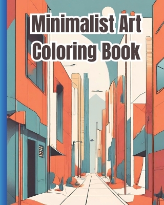 Book cover for Minimalist Art Coloring Book