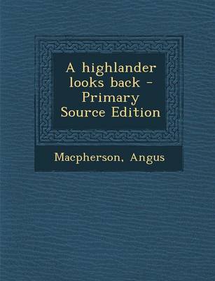 Book cover for A Highlander Looks Back