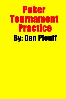 Book cover for Poker Tournament Practice