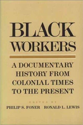 Cover of Black Workers