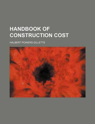 Book cover for Handbook of Construction Cost