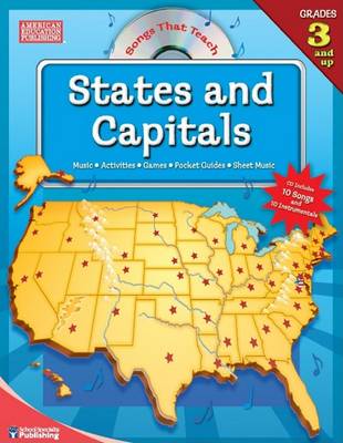 Book cover for Songs That Teach States and Capitals