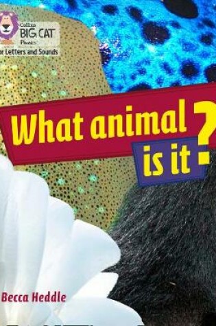 Cover of What Animal is It?