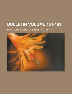 Book cover for Bulletin Volume 151-163