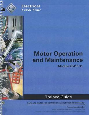 Book cover for 26410-11 Motor Operation and Maintenance TG